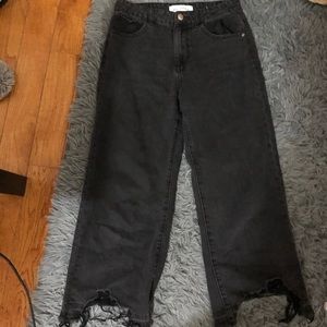 DL1961 Hepburn High Rise Wide Leg Jeans